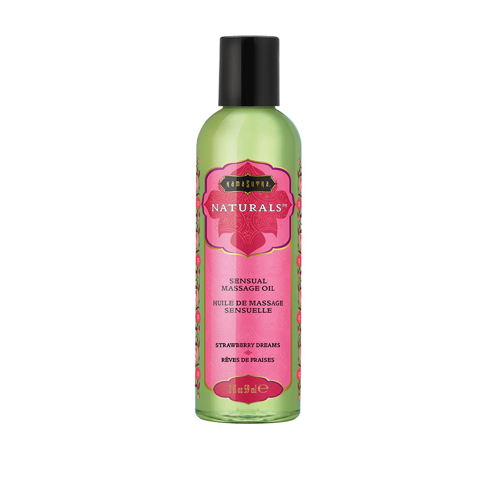 Naturals Strawberry dreams massage oil 2oz