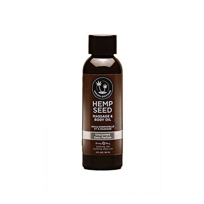 Hemp Seed Unscented Massage Oil
