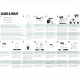 Glow-A-Willy Green Vibrating Glow in the dark Penis Mold