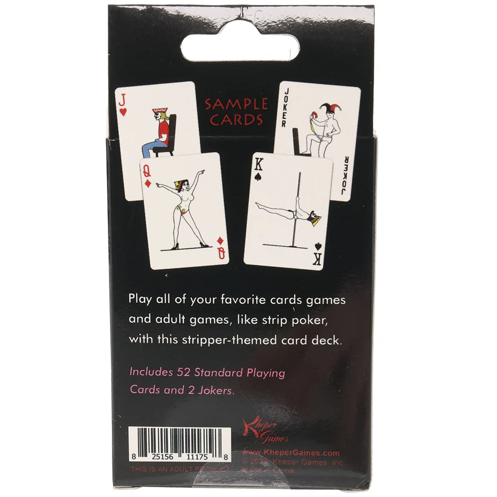 Strip Poker Card Deck