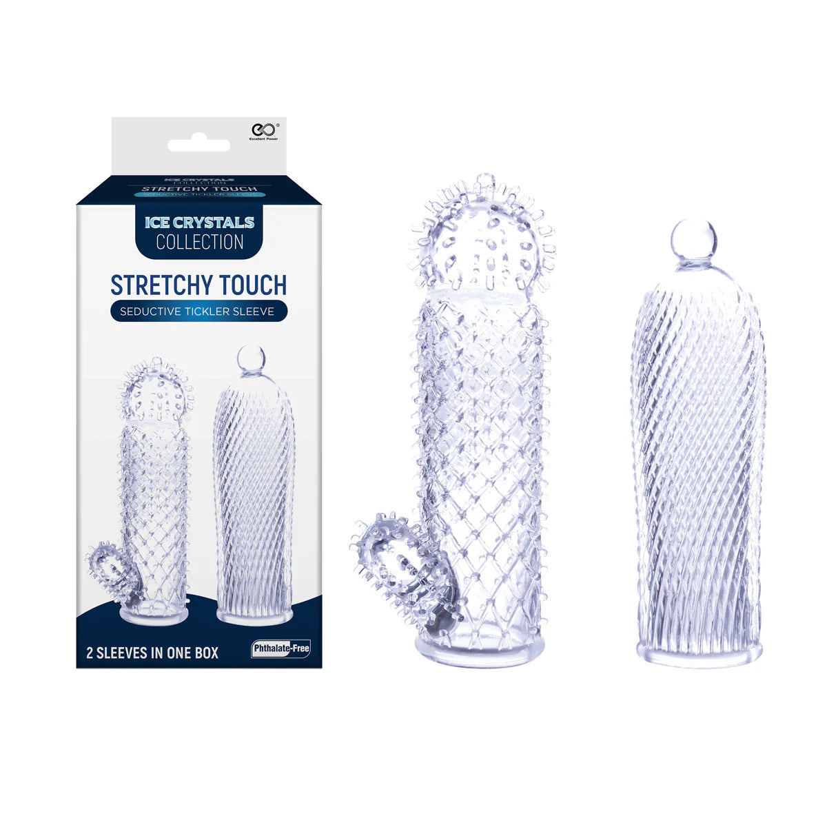 Ice Crystals Seductive Tickler Sleeve