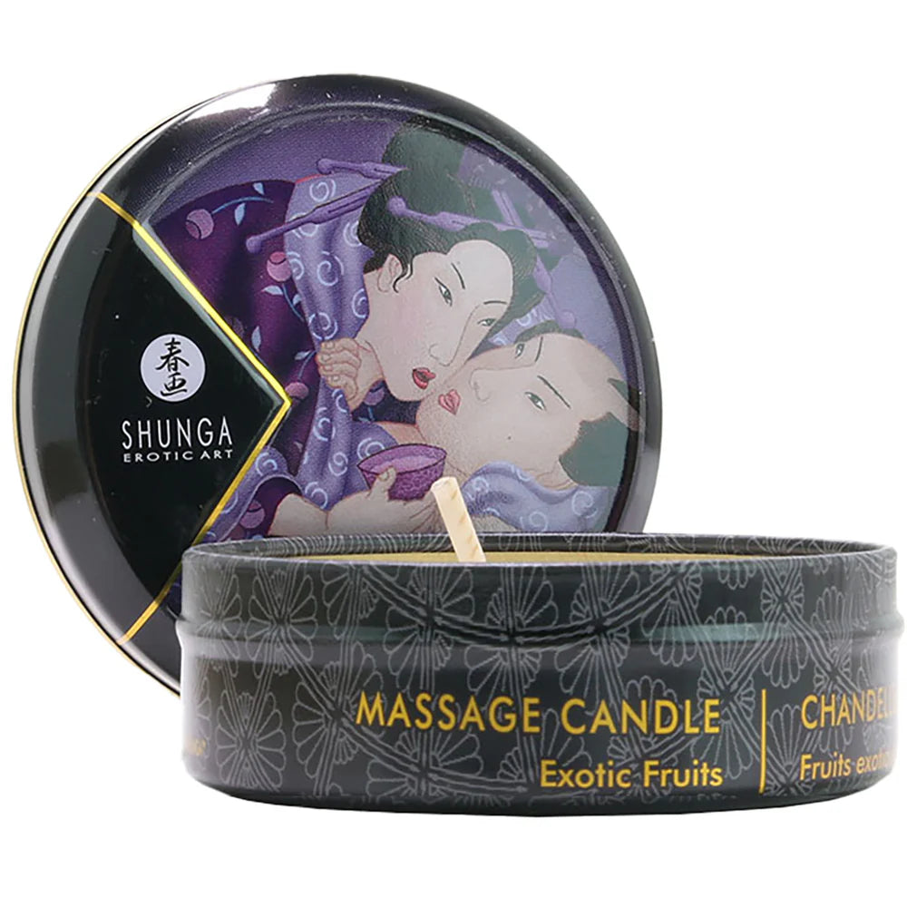 Shunga Libido Exotic Fruits Mini Massage Candle 1oz
