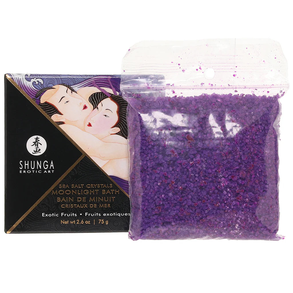 Shunga Exotic Fruits Sea Salt Crystals for bath