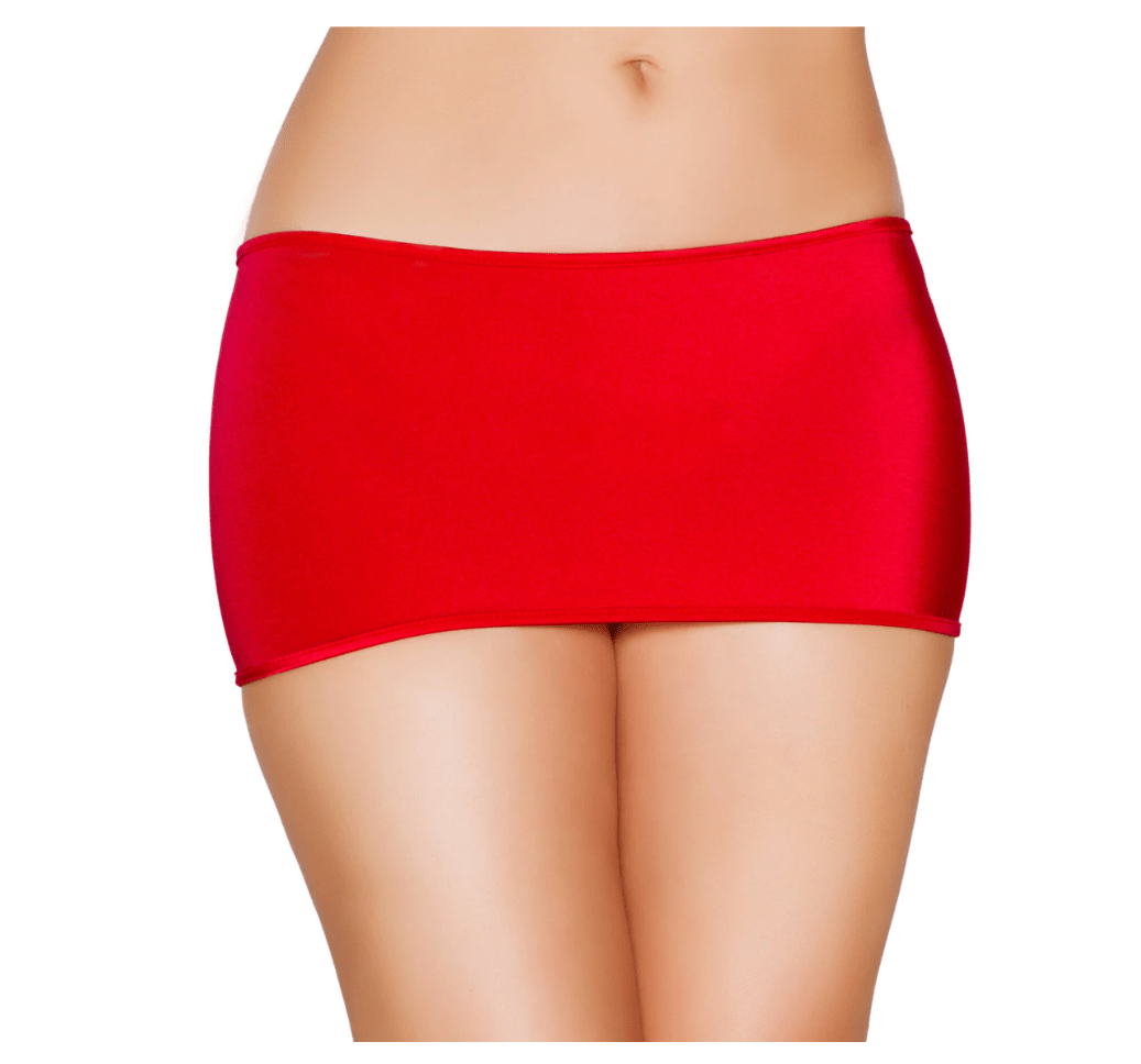Fagioni Inc Red Mini Skirt M