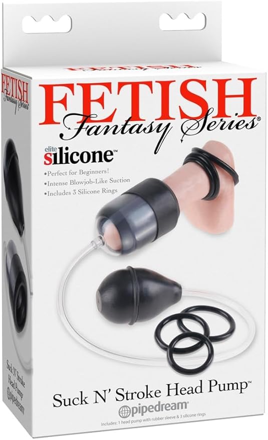 Fetish Fantasy Suck N’ Stroke Head Pump