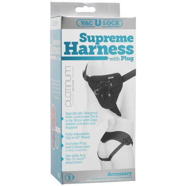 Doc Johnson Supreme Harness with Plug