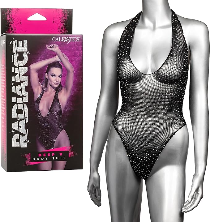 Radiance Deep V Bodysuit Plus Size