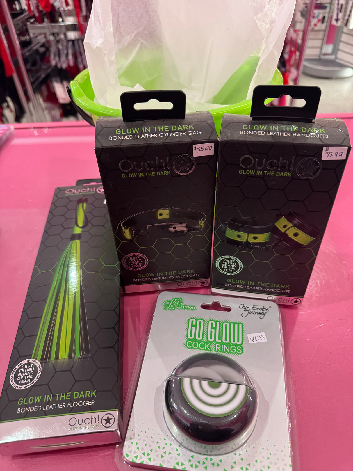 Halloween Get Your Glow On Basket