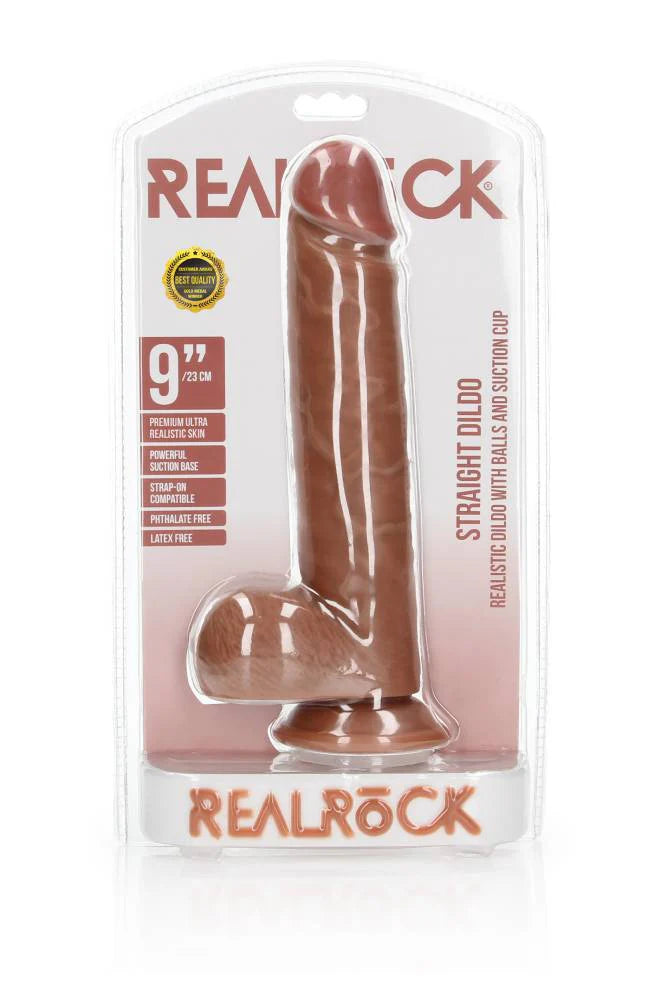 realrock 9 inch straight dildo