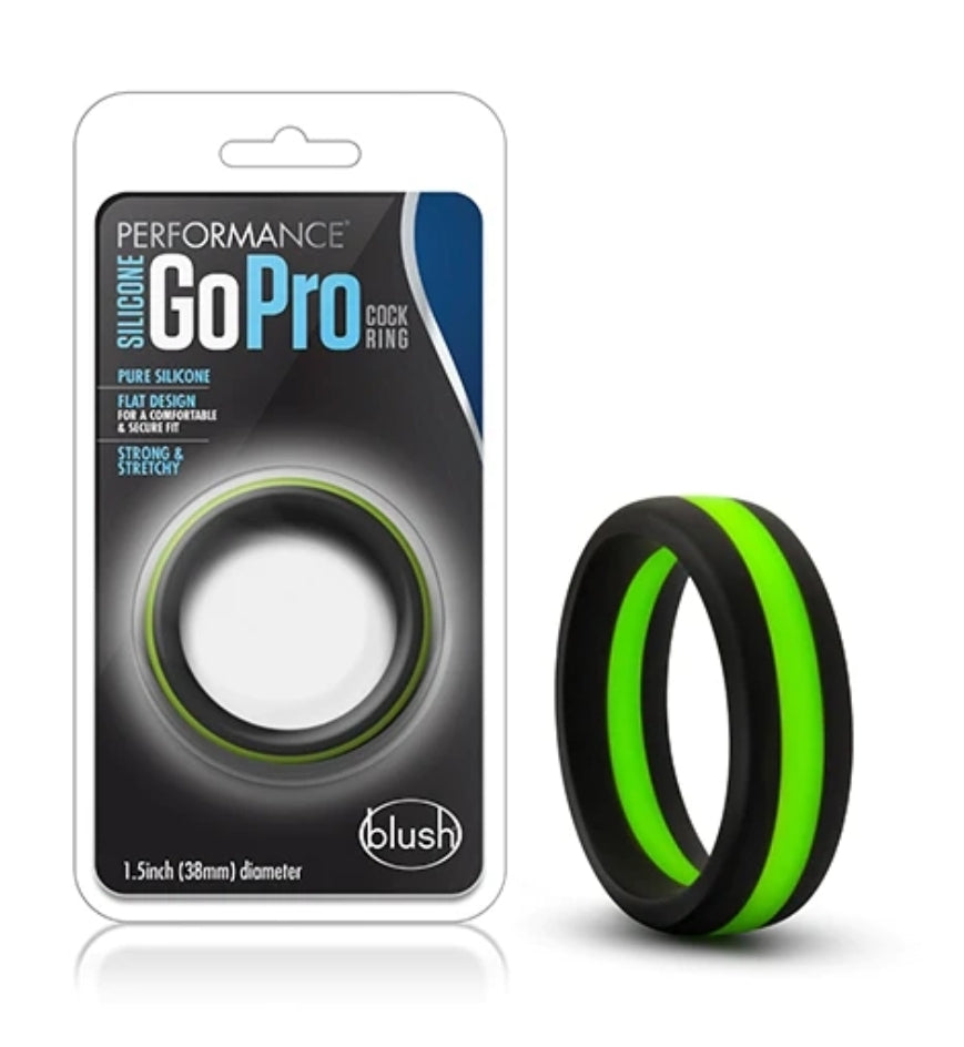 Go Pro Silicone Cock Ring
