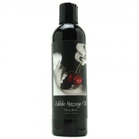 Edible Massage Oil 8oz/236ml in Cherry