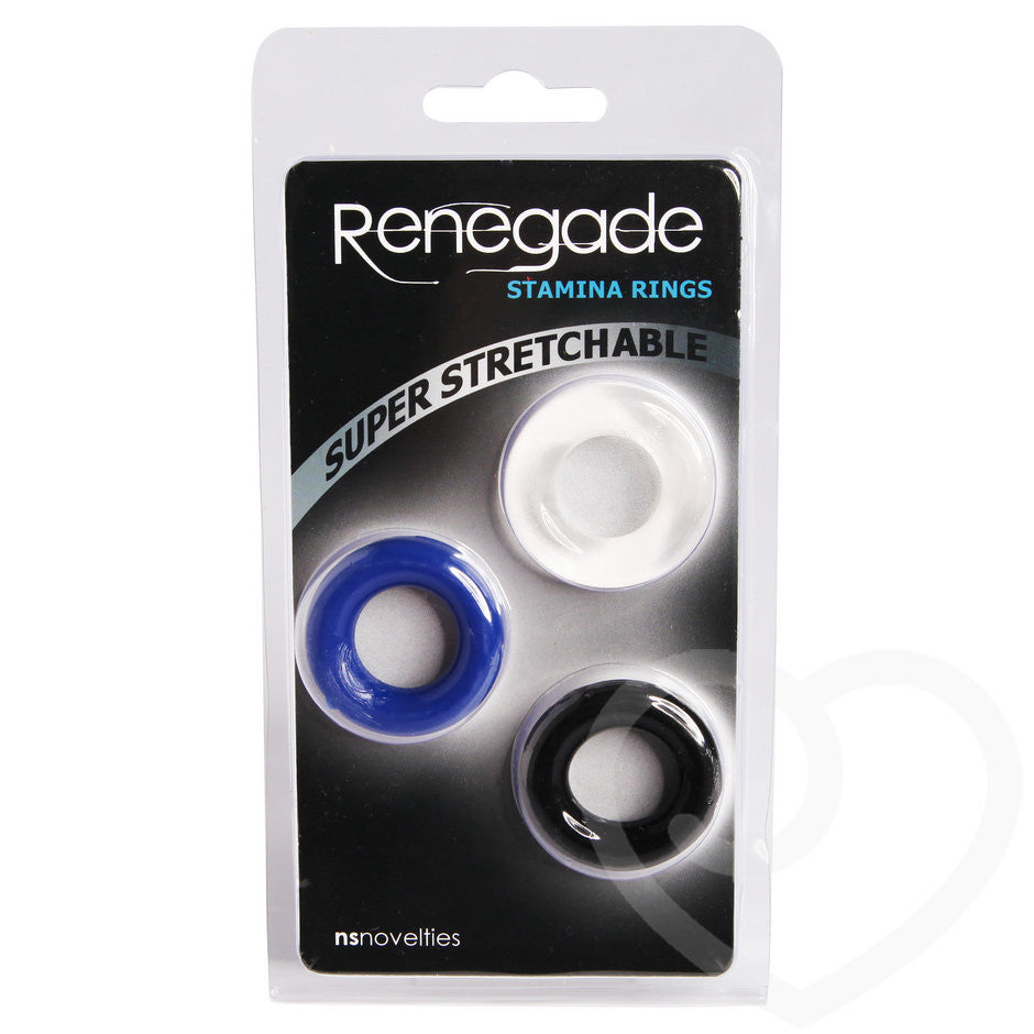 Renegade Stamina Cock Rings 3Pk